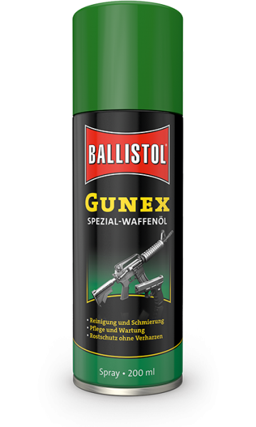 Ballistol gunx gun care spray huile