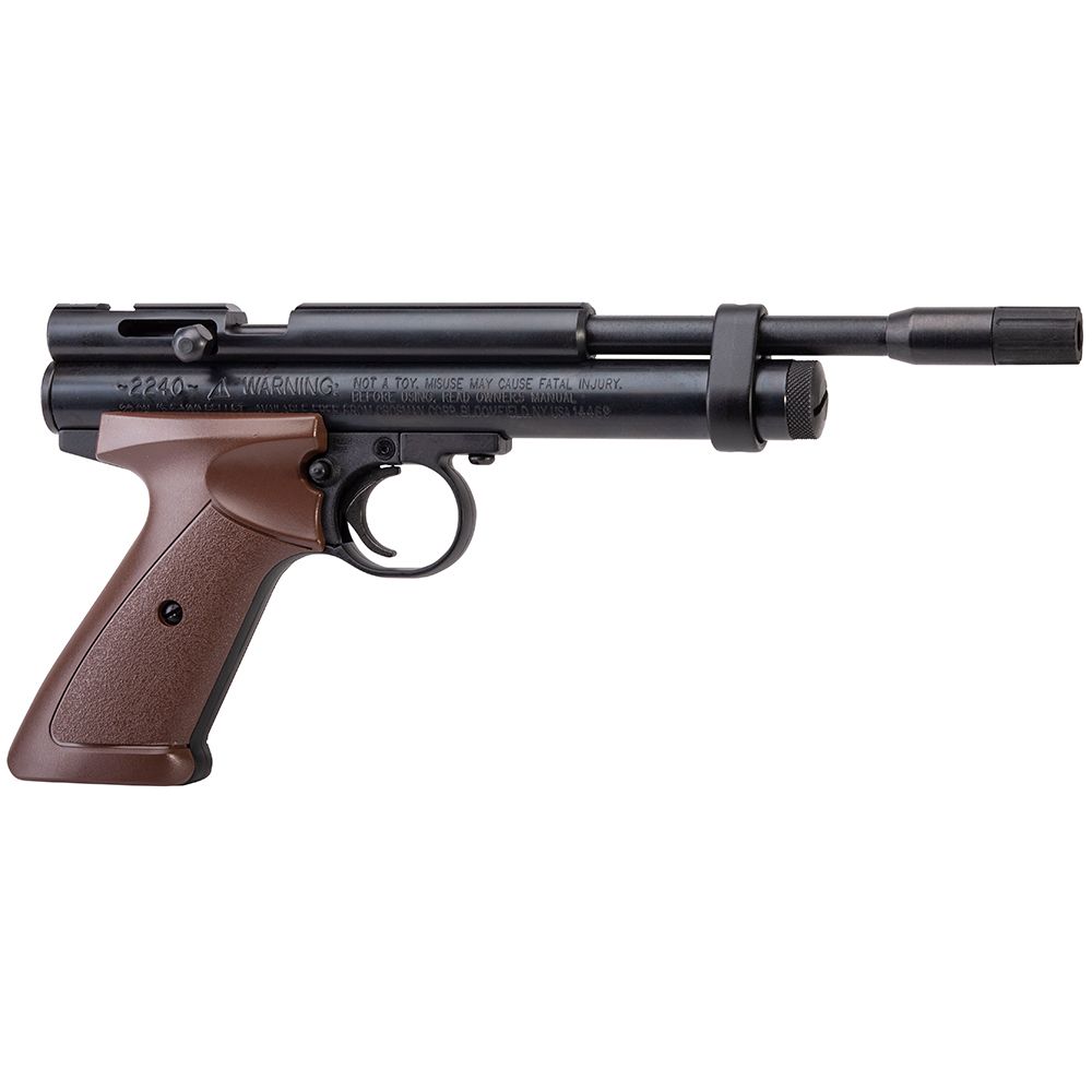 2240XL SPECIAL EDITION CROSMAN .22 CAL CO AIR PISOL STEEL BREECH & THREADED MUZZLE