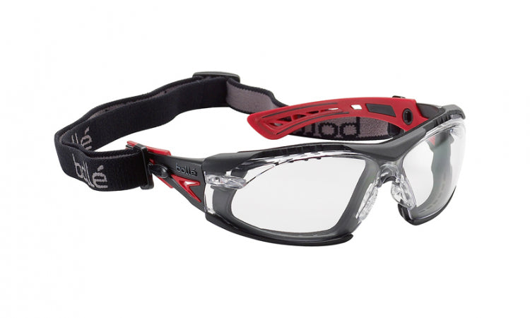 Bolle Safety Glasses RUSH+ ASSEMBLED RUSHPFSPSI
