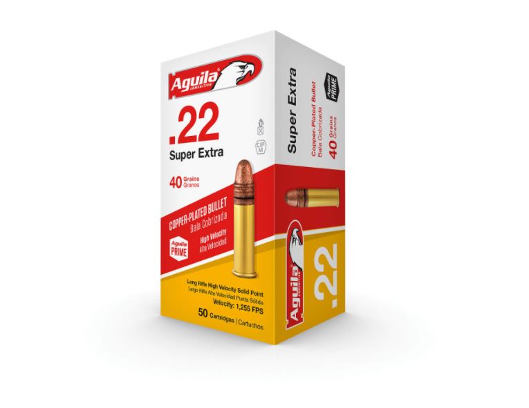 AGUILA .22LR HV SP 40 GR