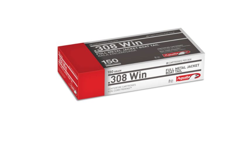 AGUILA 308 WIN 150G. FMJBT