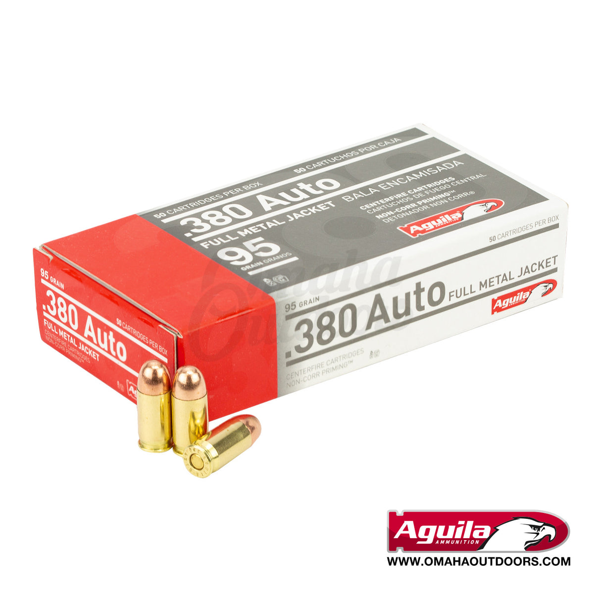 AGUILA AMMUNITION .380 AUTO 95GR