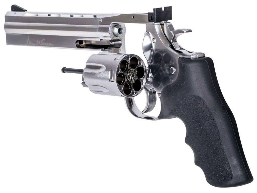 ASG DAN WESSON 715 6 INCH CO2 STEEL BB REVOLVER 426 FPS - NO PAL NEEDED