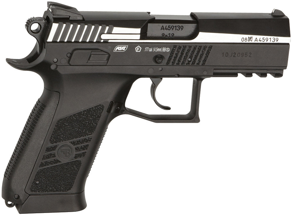 ASG CO2 4.5MM CZ75 P-07 DUTY AIRGUN BLACK
