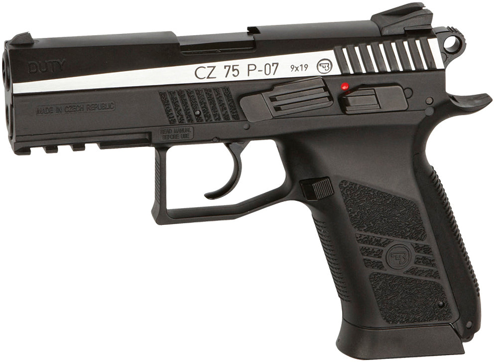 ASG CO2 4.5MM CZ75 P-07 DUTY AIRGUN BLACK