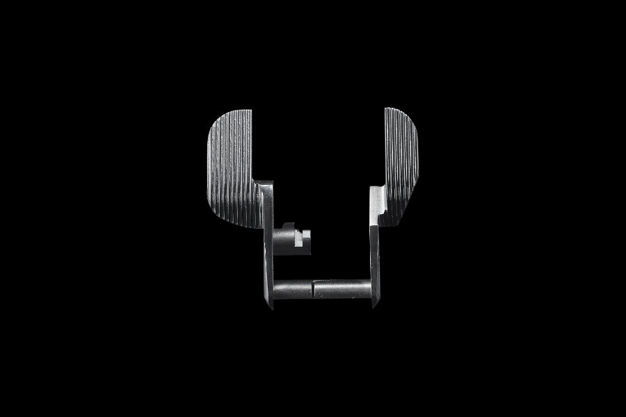 SVI THUMB SAFETY - AMBI EXTRA WIDE LEFT SIDE THUMBSHIELD CUT: BOTH PADDLES