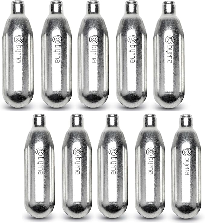 CARTOUCHES CO2 BYRNA 12 GRAMMES 10 PIÈCES