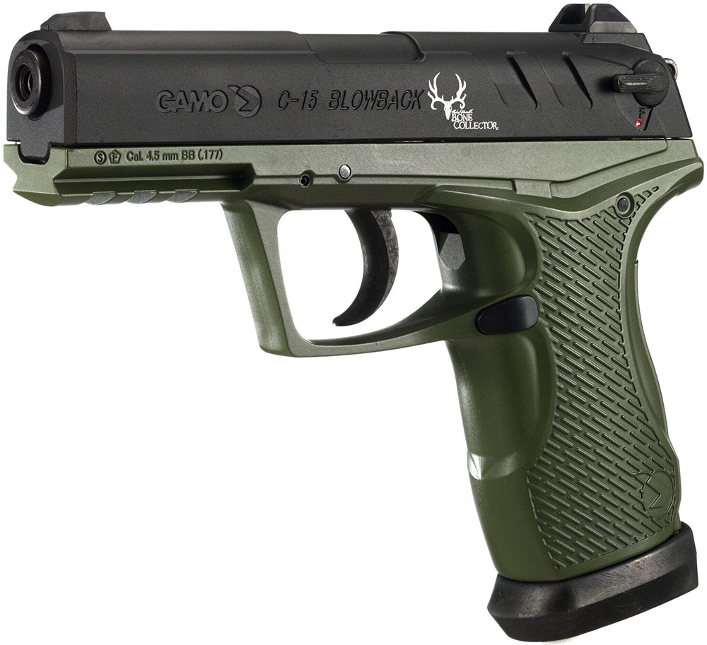 C-15 BONE COLLECTOR BLOWBACK PELLET/STEEL BB .177
