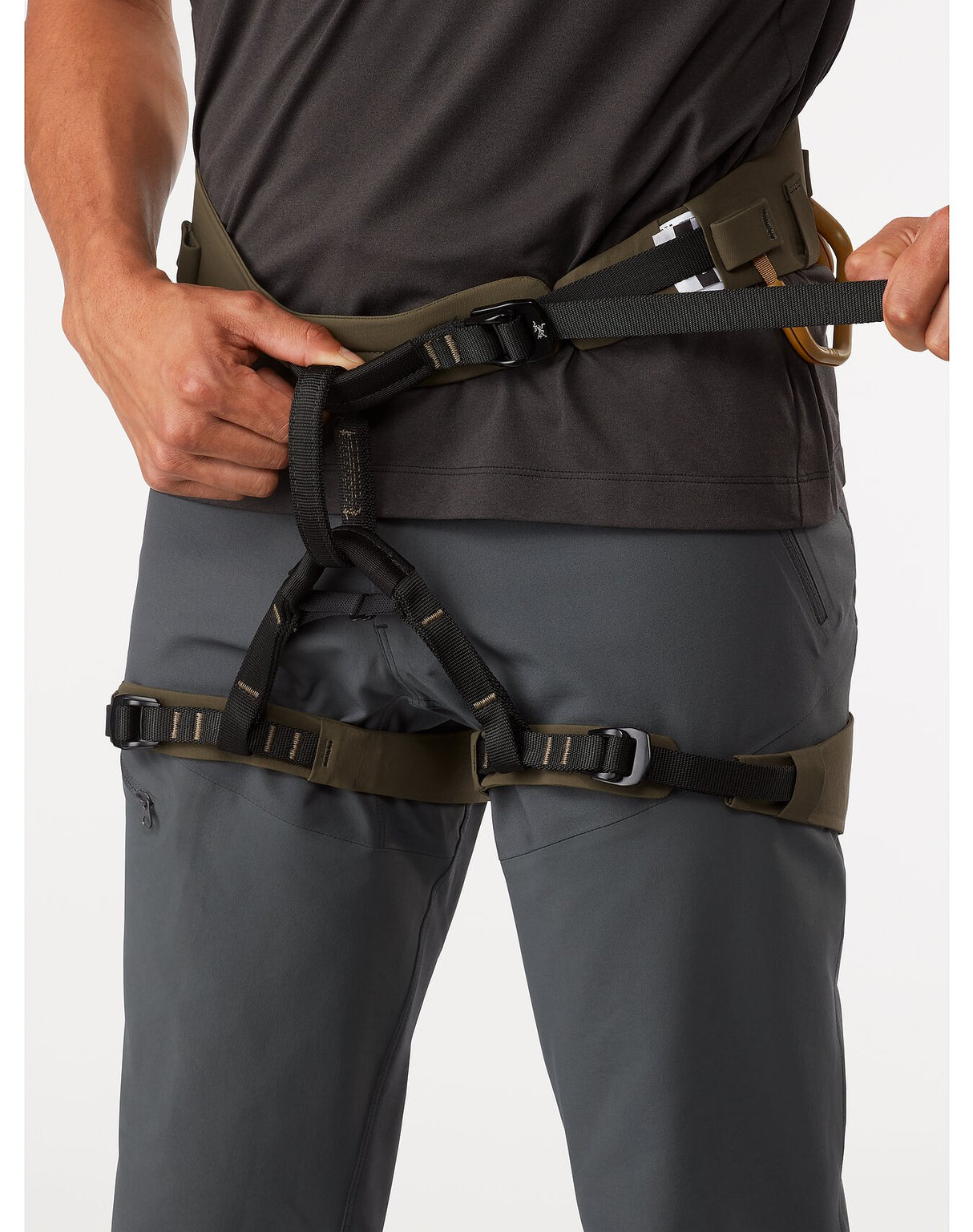 Arc'teryx ar-395a harnais noir de mâle