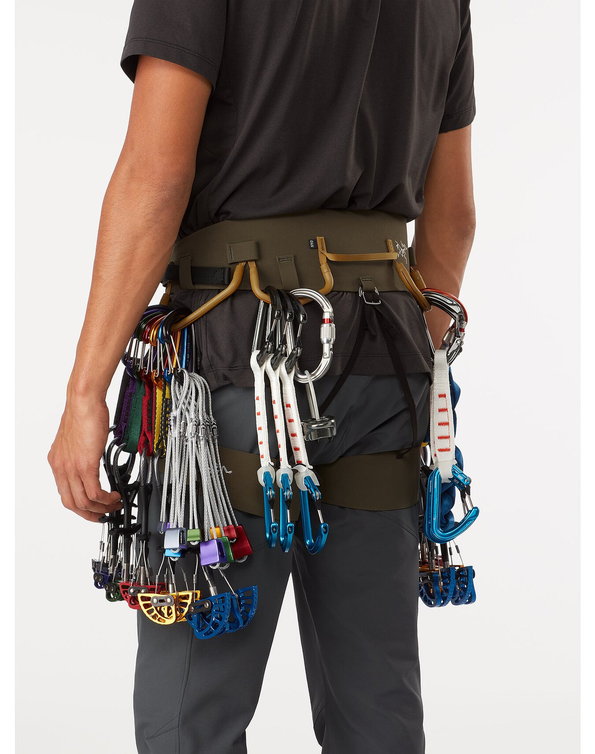 Arc'teryx ar-395a harnais noir de mâle