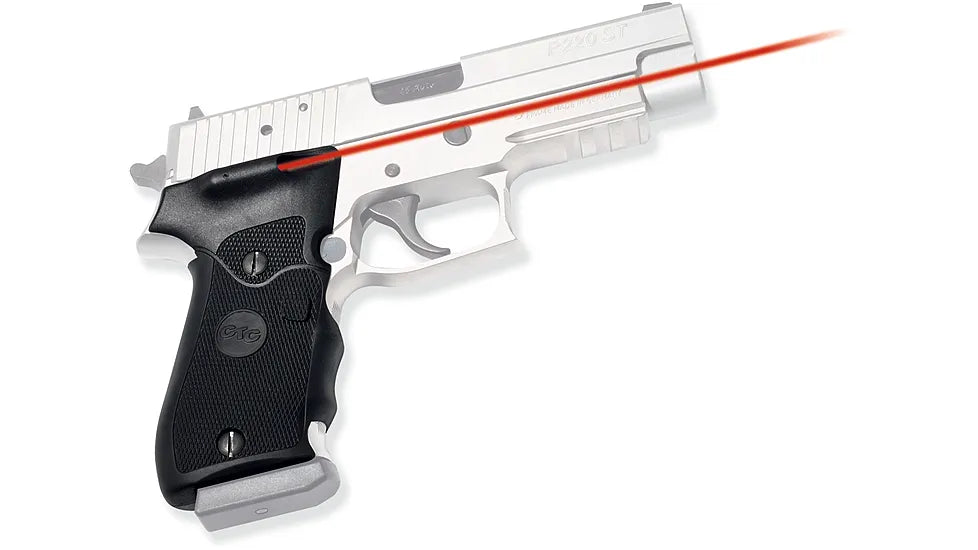 VISEURS LASER CRIMSON TRACE – PLUSIEURS TYPES D’ACTIVATION POUR UNE LARGE GAMME D’ARMES À FEU