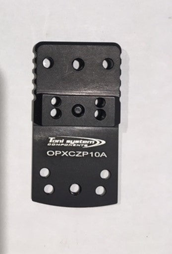 Toni System Component Red dot dovetail base plate (type A) for CZ P10C-P10F