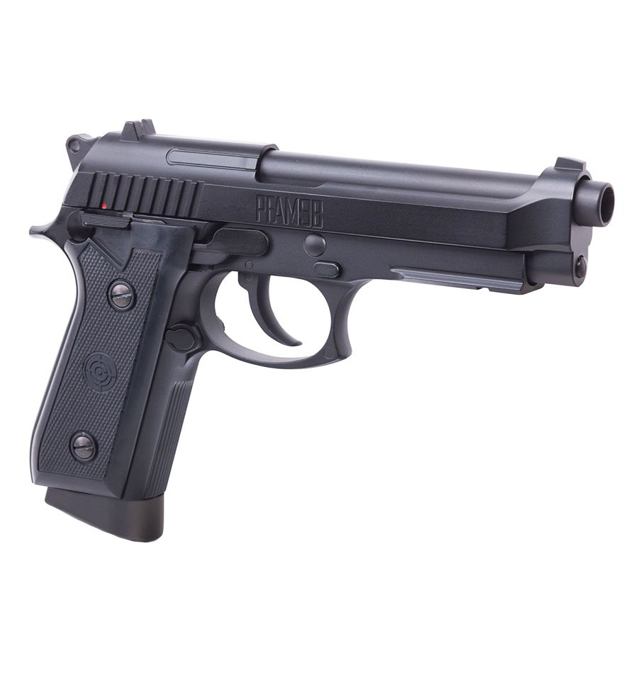 CROSMAN CO2 POWERED BLOWBACK BB PISTOL, FULL-AUTO 4.5MM CAL - 450 FPS - NO PAL NEEDED