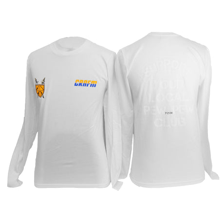 "Support Your Local Pew Pew Club" Long Sleeve Shirt