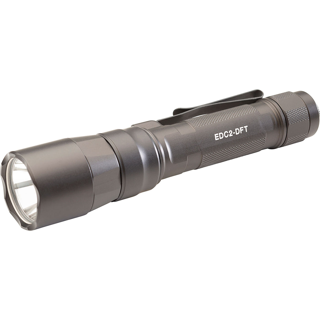 LAMPE DE POCHE DE TRANSPORT QUOTIDIEN SUREFIRE EDC2-DFT TURBO SERIES - RECHARGEABLE MICRO-USB INCLUS, ANODISÉ DUR - DEUX COULEURS DISPONIBLES :