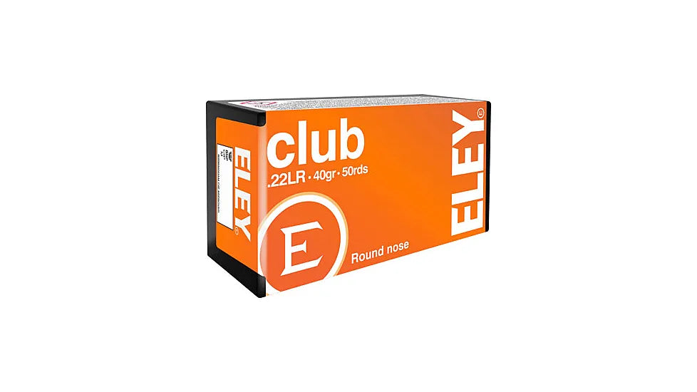 MUNITIONS ELEY CALIBRE .22 LR – PLUSIEURS MODÈLES DISPONIBLES