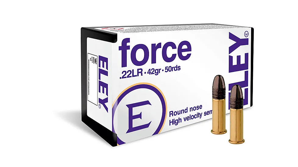 MUNITIONS ELEY CALIBRE .22 LR – PLUSIEURS MODÈLES DISPONIBLES