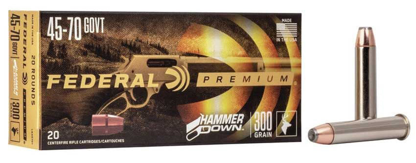 FEDEREAL .45-70 300GR HAMMER DOWN