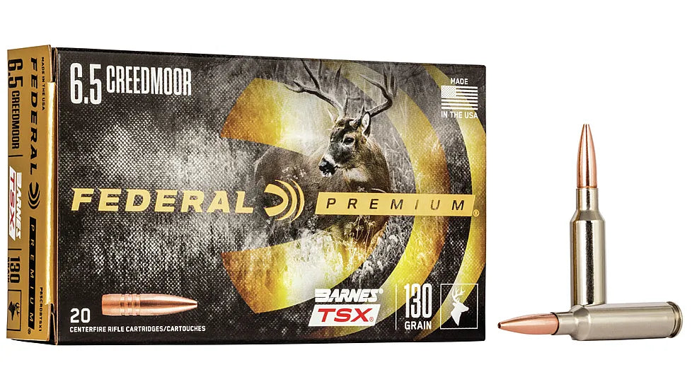 FEDERAL BARNES TSX 6.5 CREEDMOOR 130 GRAIN