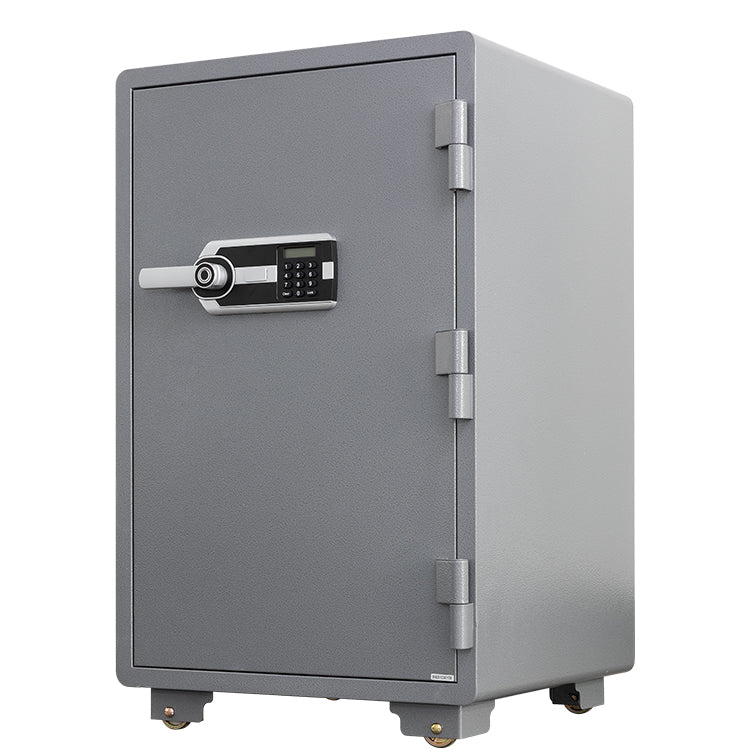 COFFRE-FORT SAFEWELL GRIS RÉSISTANT AU FEU – ÉVALUATION DU FEU : 60 MIN. / 1700°F - COULEURS INTÉRIEURES DISPONIBLES : NOIR, GRIS OU BLEU - RAMASSAGE EN MAGASIN UNIQUEMENT
