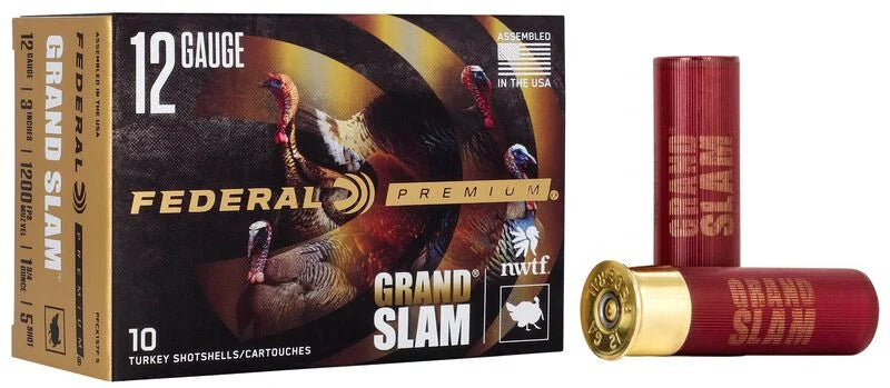 MUNITIONS FEDERAL 12GA 3" 4DE 1 3/4"OZ TURKEY - BOÎTE DE 10 - DEUX MODÈLES DISPONIBLES