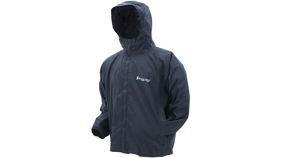 FROGG TOGGS MEN'S STORMWATCH BLACK JACKET AND PANTS - DIFFERENT SIZES AVAILABLE