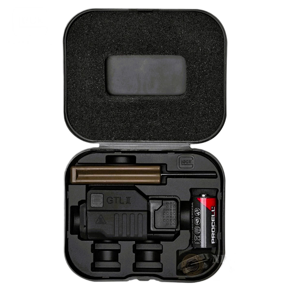 LAMPE GLOCK TACTICAL LIGHT 2 MAX – 600 LUMENS, COMMANDES AMBIDEXTRES, AUTONOMIE DE 70 MINUTES (SELON LA BATTERIE UTILISÉE)