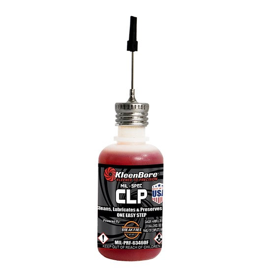 LUBRIFIANT À AIGUILLE KLEENBORE / BREAKFREE MIL-SPEC CLP 1OZ