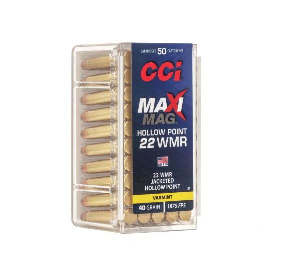 CCI .22WMR 40G VARMINT MAXI-MAG HP