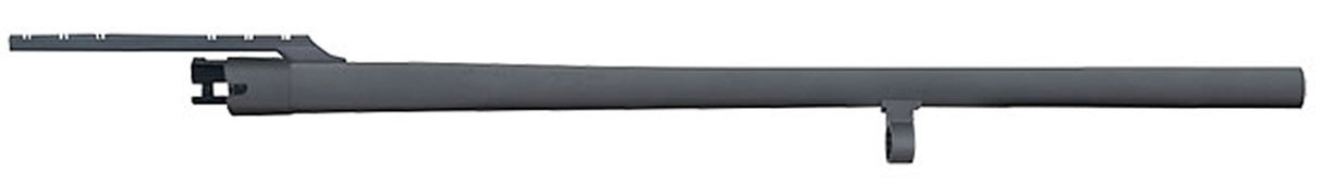 MOSSBERG BARREL FOR REM 870, CAL. 12GA, 24" BBL (BULL BARREL), FULLY RIFLED BORE MATTE BLUE FUNISH INTEGRAL SCOPE BASE (NO SCOPE)