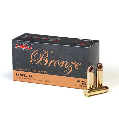 PMC BRONZE 38 SPECIAL 132GR FMJ
