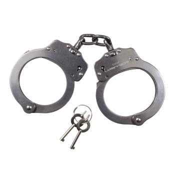 NIJ APPROVED STAINLESS STEEL HANDCUFFS