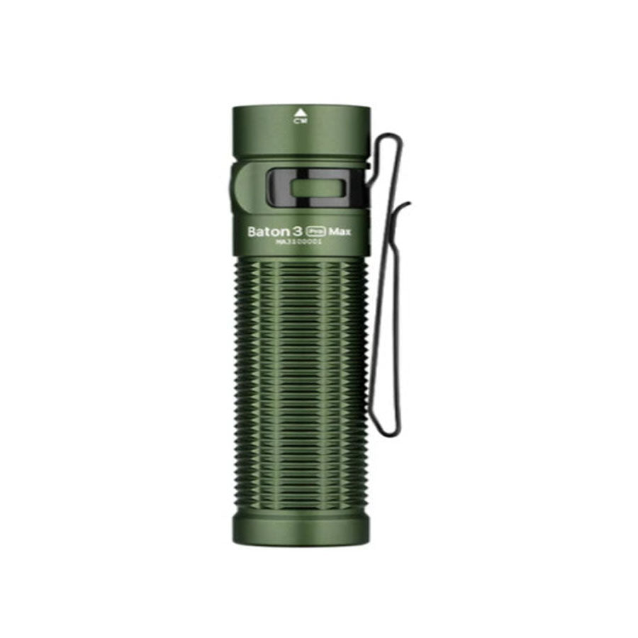 LAMPE DE POCHE PUISSANTE OLIGHT BATON 3 PRO MAX - TEMPÉRATURE-CW (5700~6700K) - DIFFÉRENTES COULEURS DISPONIBLES
