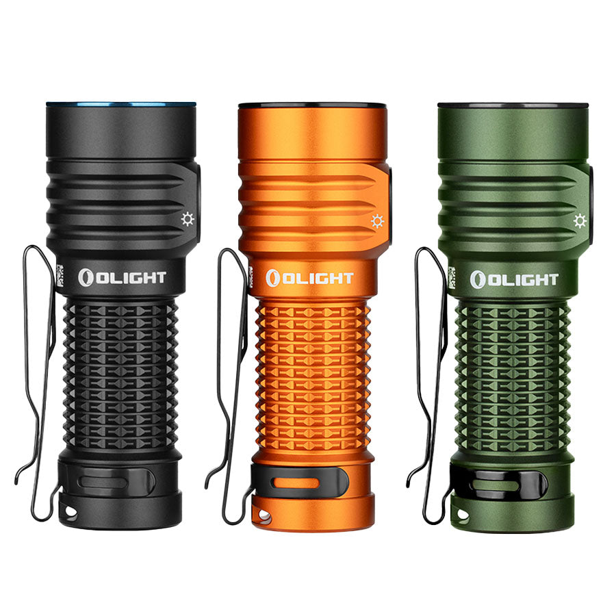 LAMPE DE POCHE COMPACTE OLIGHT BATON TURBO AVEC FAISCEAU LONGUE PORTÉE DE 510M - DIFFÉRENTES COULEURS DISPONIBLES