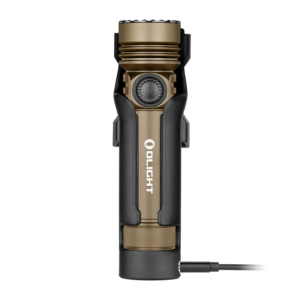 LAMPE DE POCHE HAUTE PUISSANCE OLIGHT SEEKER 4 PRO - TEMPÉRATURE-CW - DEUX COULEURS DISPONIBLES