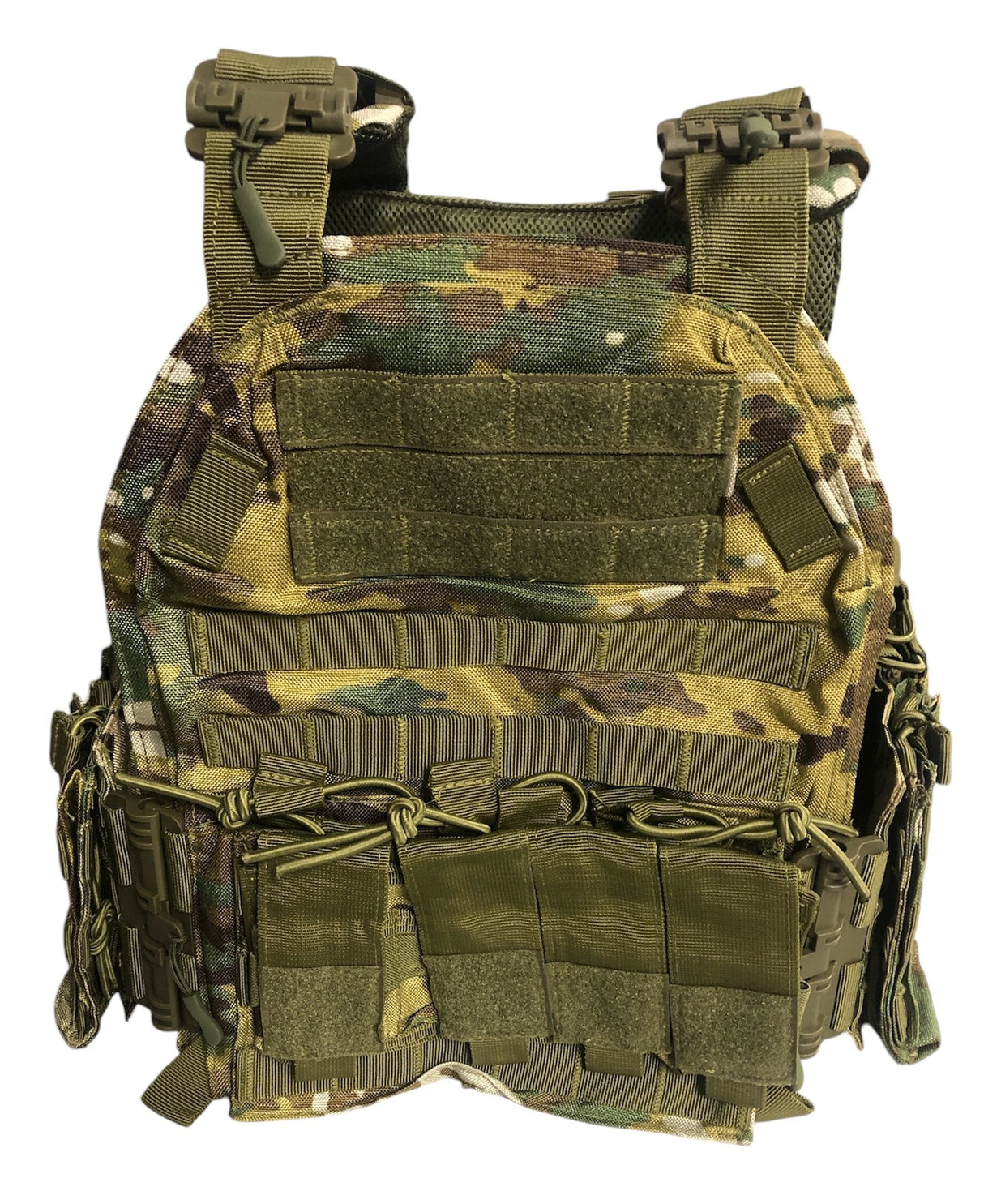 PLATE CARRIER 1000D QUICK RELEASE TACTICAL VEST (1.7KG) - DIFFERENT COLORS AVAILABLE