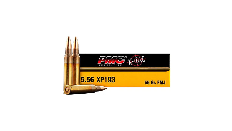 PMC 223, 5.56 XP193, AMMUNITION, 55GR 5.56MM, FMJ - BATTLE PACK - 200 RDS / PACK