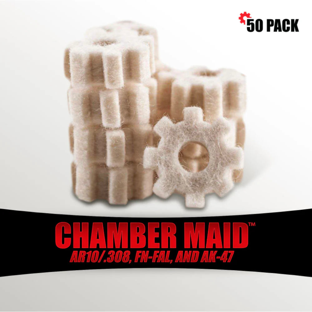 ÉCOUVILLONS PRO-SHOT CHAMBER MAID STAR POUR NETTOYER LE MECANISME DE VERROU DE 5.56MM / .223