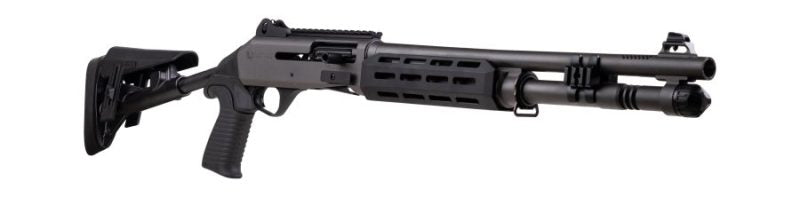 PANZER ARMS PANZER M4 SPEED PRO TACTICAL — FUSIL SEMI-AUTOMATIQUE, CALIBRE 12, CHAMBRE 3", CANON 18,6", 5 CARTOUCHES — TROIS COULEURS DISPONIBLES.