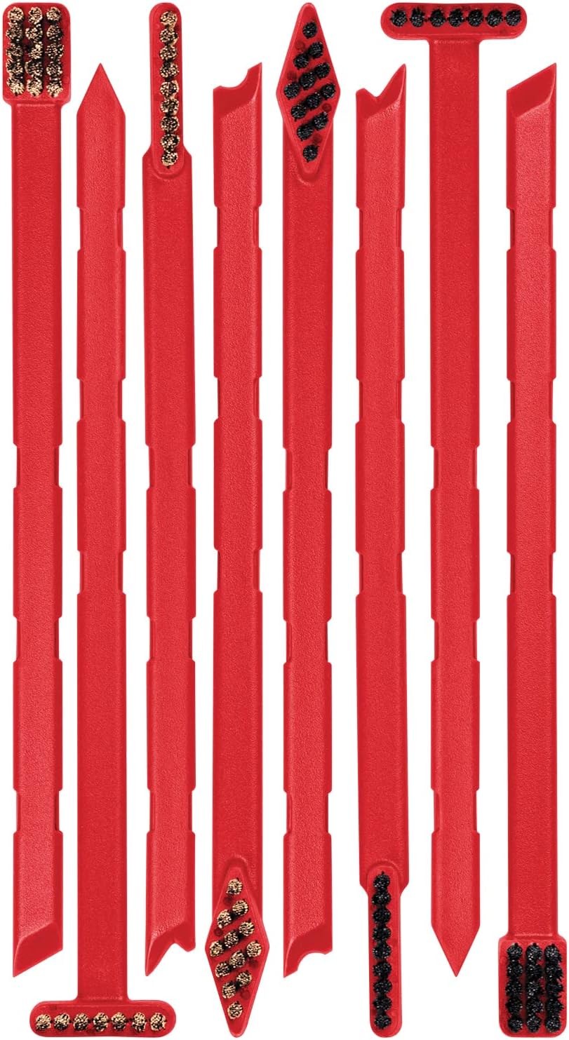 BROSSES INTELLIGENTES REAL AVID – KIT DE 8 BROSSES