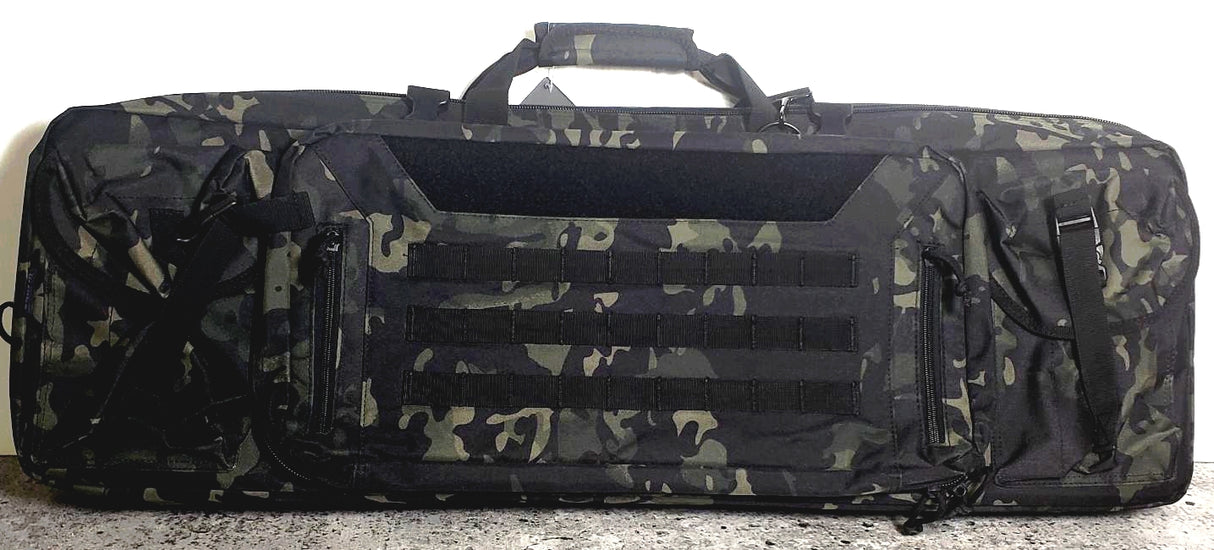 ÉTUI POUR FUSIL EN POLYESTER AVEC FERMETURE ÉCLAIR VERROUILLABLE, PVC 600D, ÉTANCHE, DISPONIBLE EN DIFFÉRENTES COULEURS ET TAILLES.