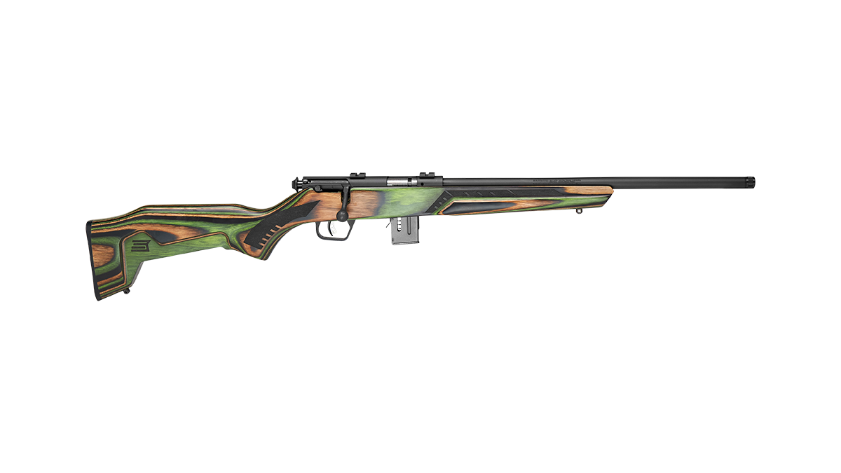 CARABINES SAVAGE 93R17 MINIMALIST 17HMR 18" BBL - DEUX COULEURS DISPONIBLES