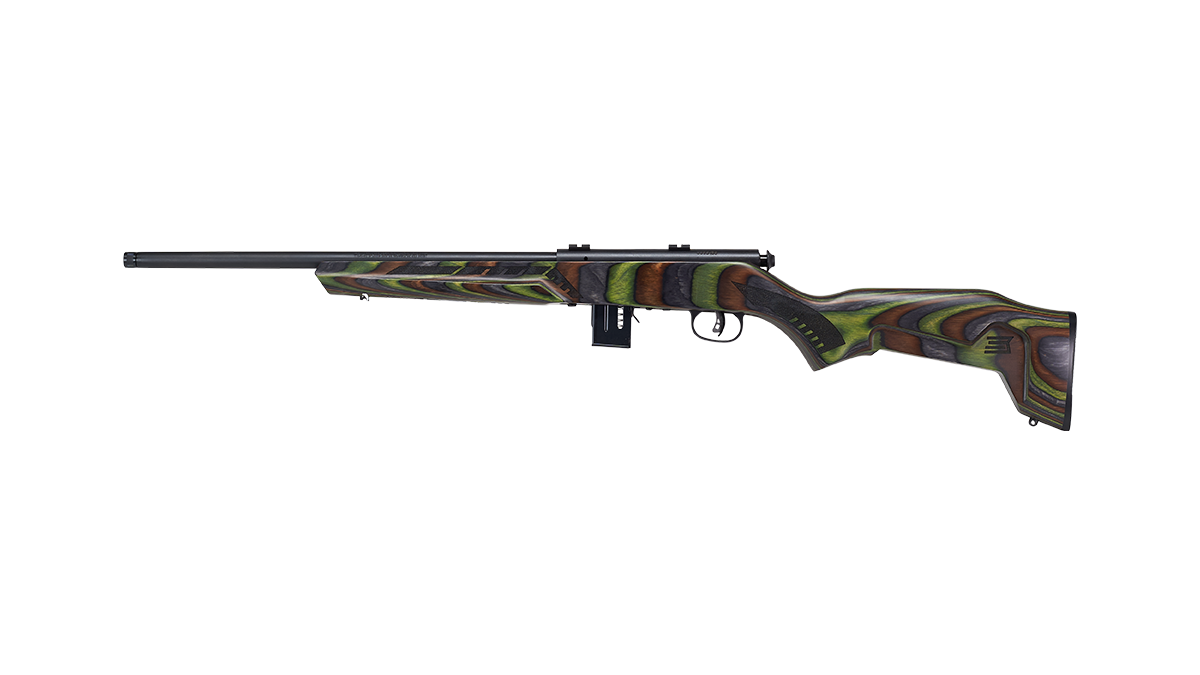 CARABINES SAVAGE 93R17 MINIMALIST 17HMR 18" BBL - DEUX COULEURS DISPONIBLES