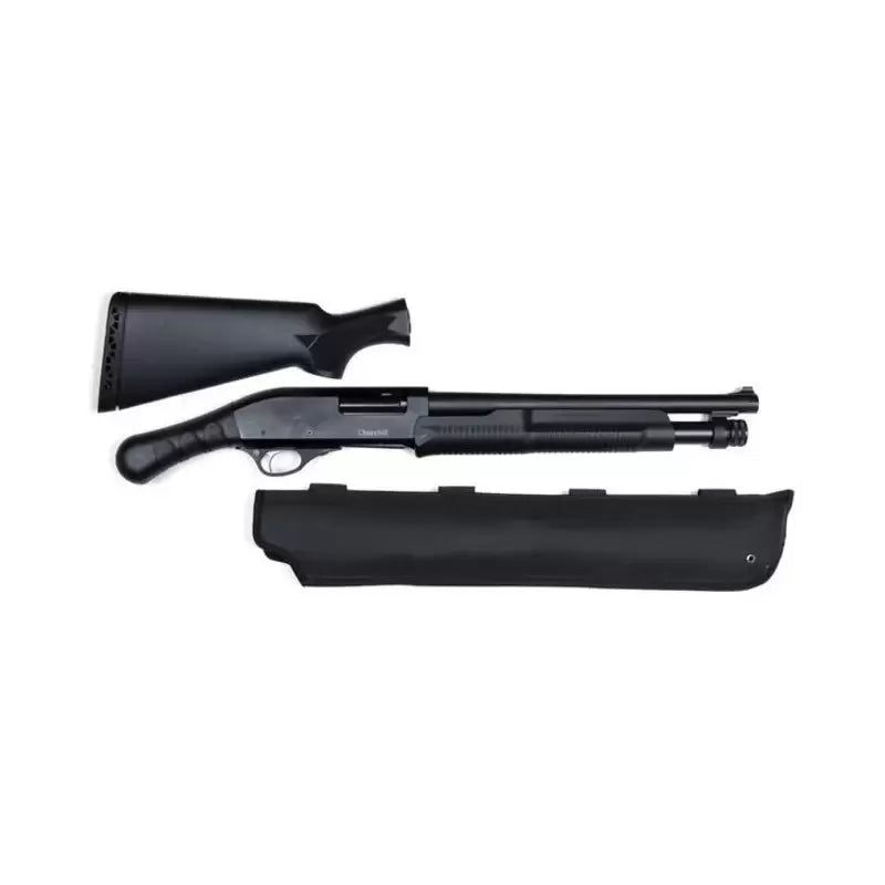 FUSIL À POMPE CHURCHILL CAL. 12 3', CANON DE 15' AVEC POIGNÉE SHOCKWAVE ET FOURREAU GRATUIT - COULEURS DIFFÉRENTES DISPONIBLES :