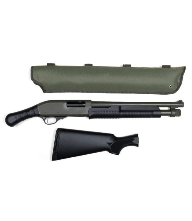 FUSIL À POMPE CHURCHILL CAL. 12 3', CANON DE 15' AVEC POIGNÉE SHOCKWAVE ET FOURREAU GRATUIT - COULEURS DIFFÉRENTES DISPONIBLES :