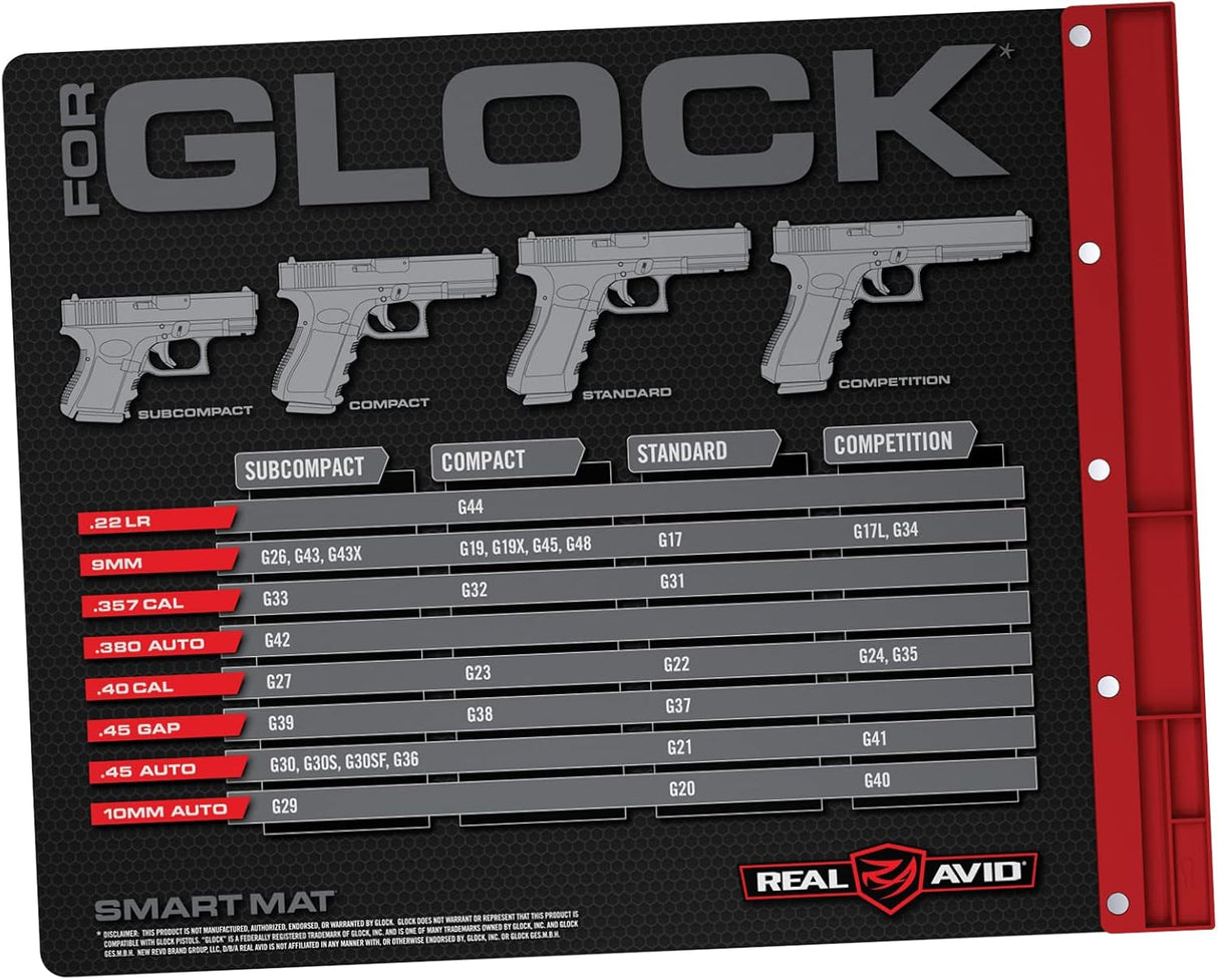 REAL AVID - SMART MAT FOR VARIOUS HANDGUN MODELS
