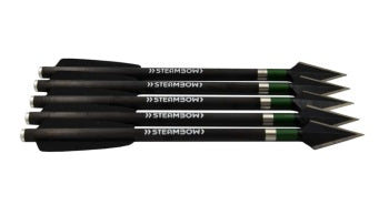 STEAMBOW AR-SERIES - FLÈCHES EN CARBONE LOURDES WARBOLTS 5 PK #03226
