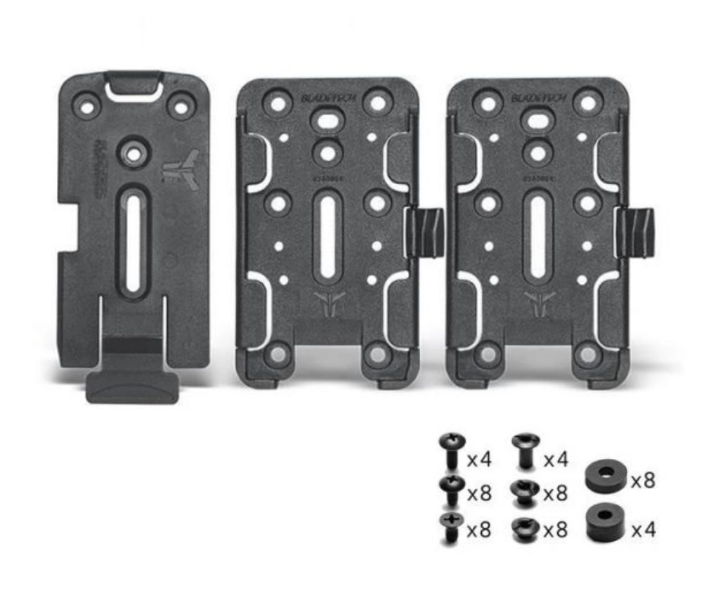 Blade-Tech TMMS Holster Attachment System KIT ( 2 RECEIVER PLATES + 1 INSERT PLATE)