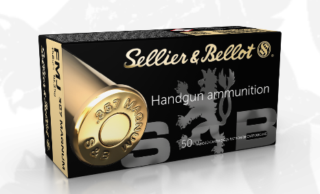 S&B .357 MAG. 158G FMJ (50 RD BOX)