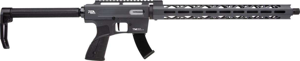 CARABINE ROCK ISLAND ARMORY TM22, CAL. 22LR, CANON DE 18", SEMI-AUTOMATIQUE, 2 CHARGEURS DE 10 CARTOUCHES, NON-RESTREINT - DEUX COULEURS DISPONIBLES : BRONZE BRÛLÉ ET GRIS SNIPER